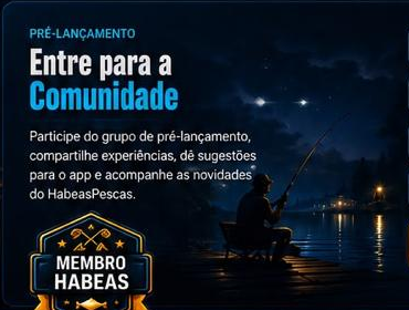 Pescador em um lago durante a noite